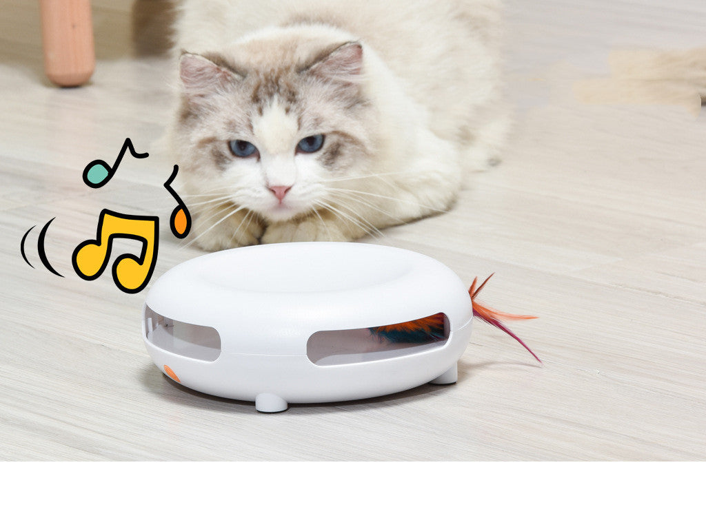 Pet Funny Cat Turntable Sound Toys - Top Shoppz