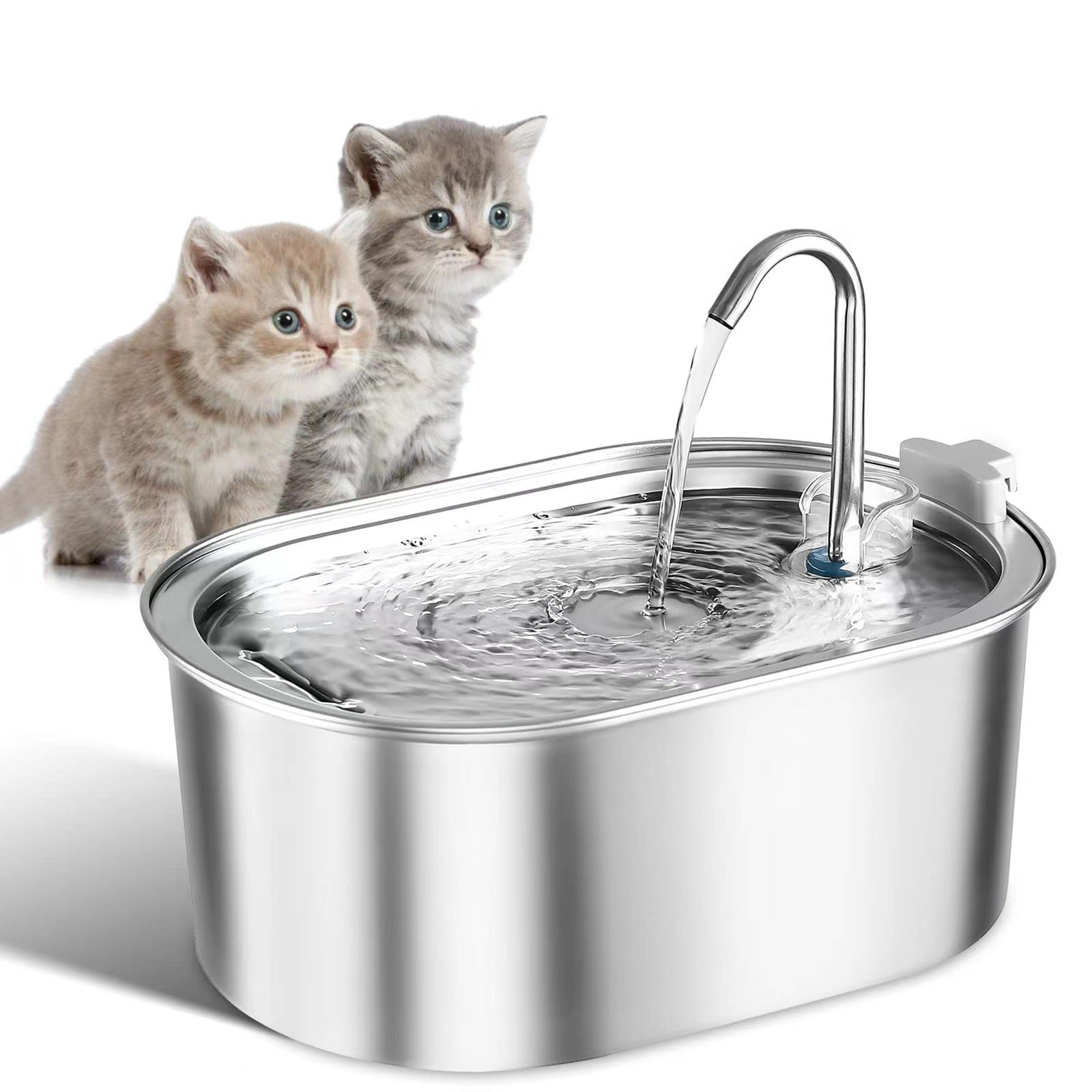 Stainless Steel Pet Water Dispenser - Top Shoppz