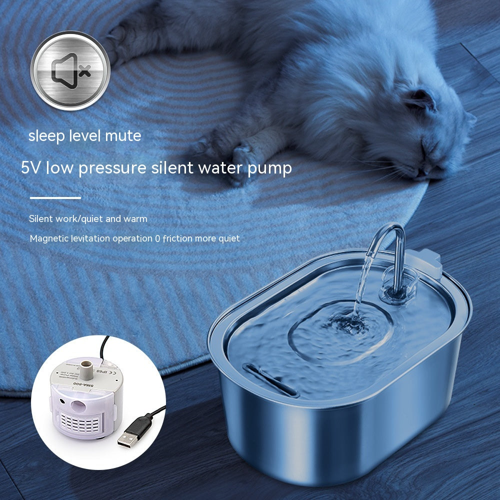 Stainless Steel Pet Water Dispenser - Top Shoppz