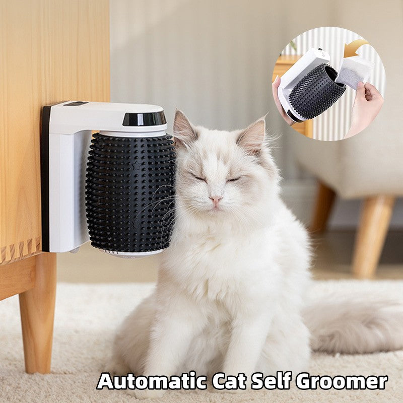 Automatic Cat Self Groomer Wall Corner Massager - Top Shoppz