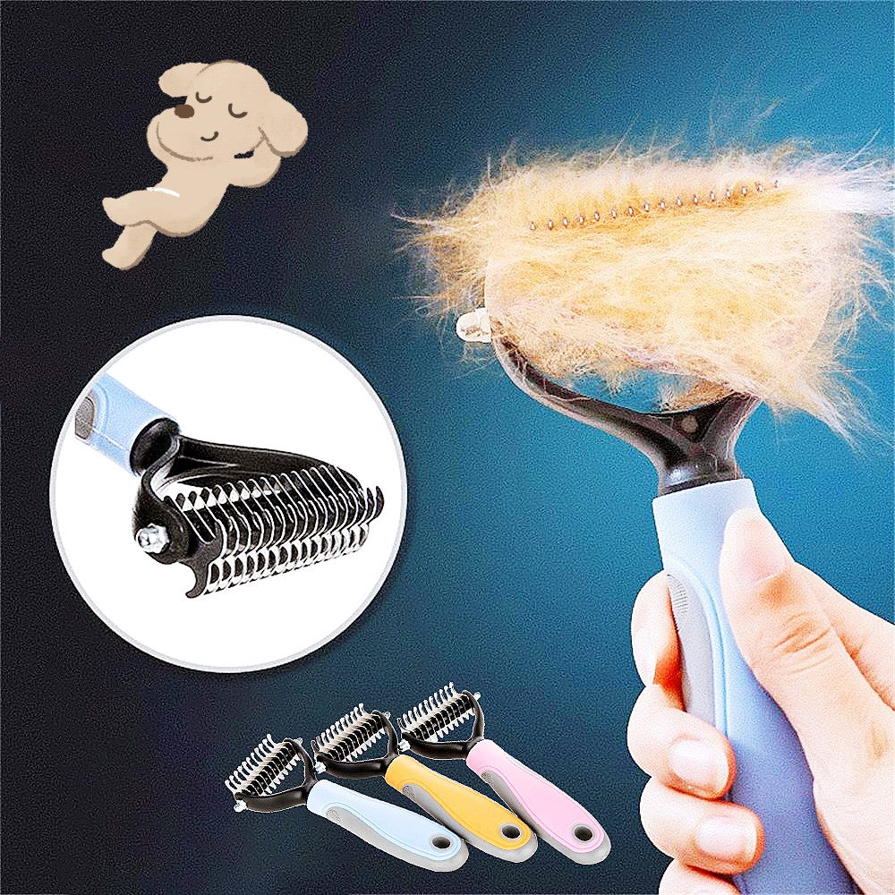 Stainless Double-sided Pet Brush - Top Shoppz