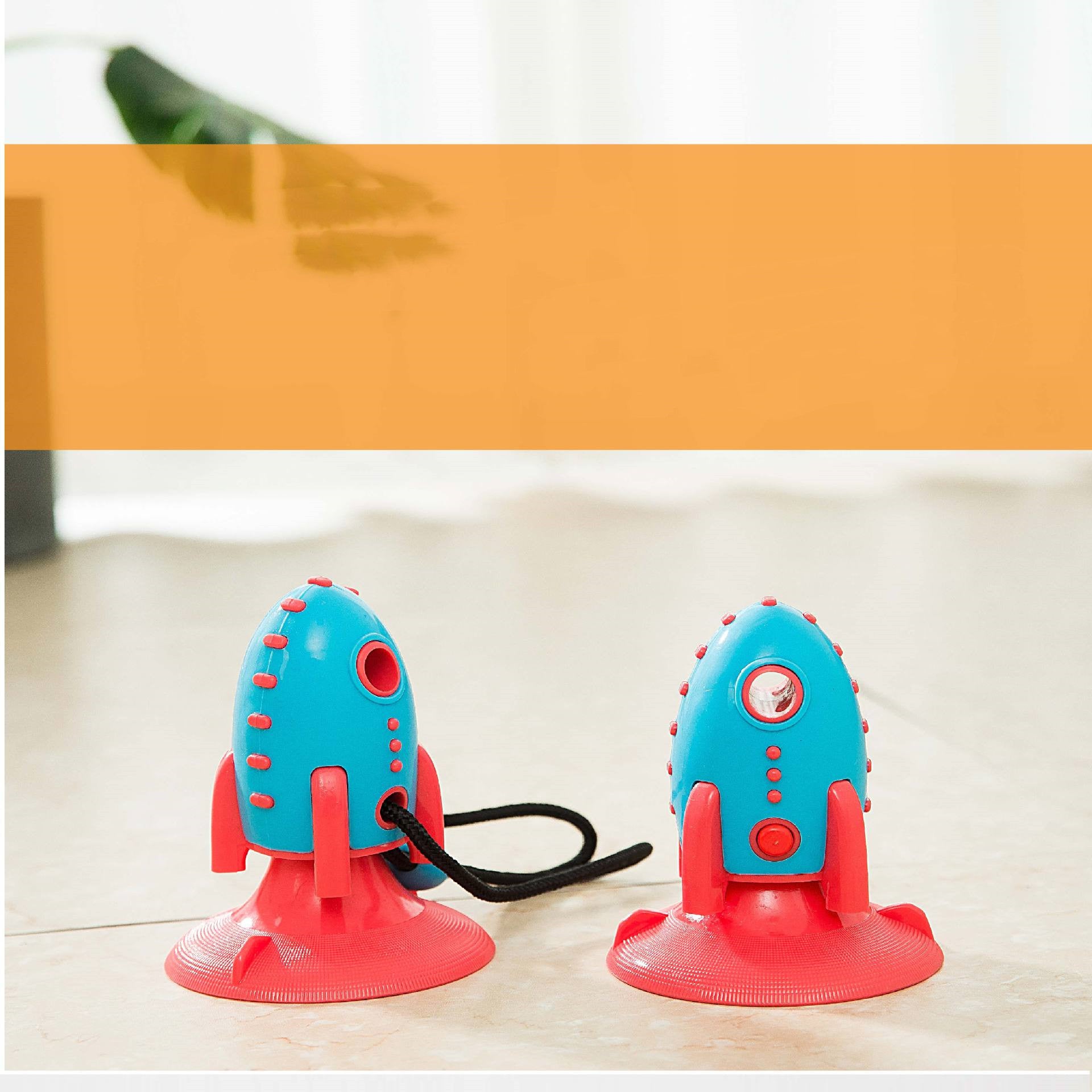 Rocket Leaking Food Dog Bite Toys - Top Shoppz