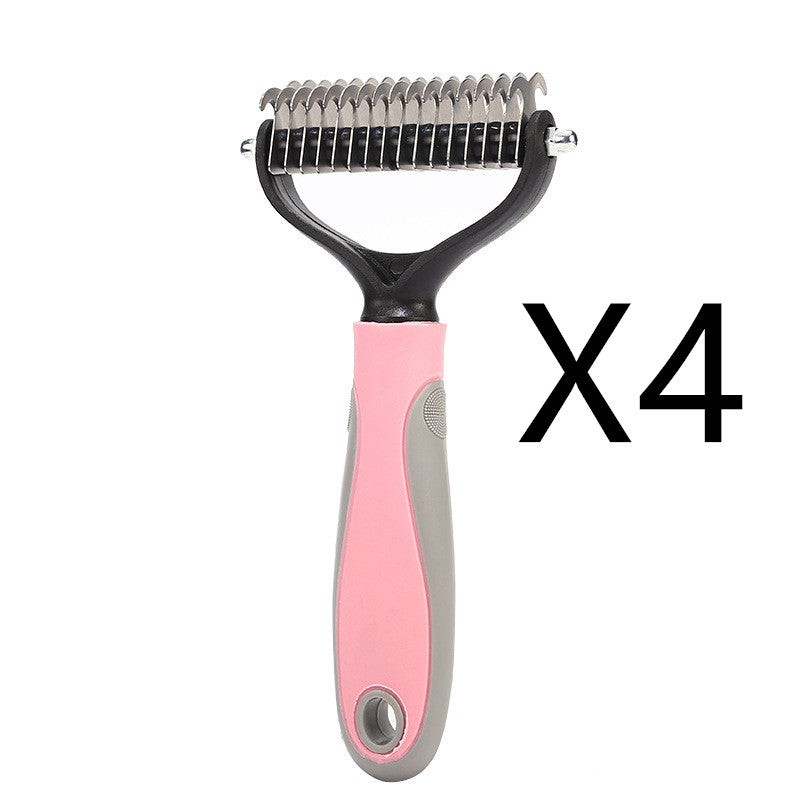 Stainless Double-sided Pet Brush - Top Shoppz