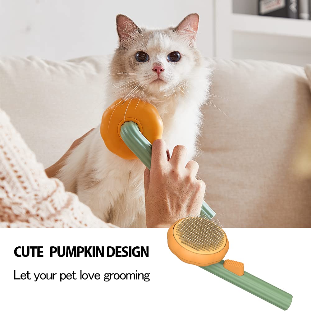 Pet Grooming Self Cleaning Slicker Brush - Top Shoppz