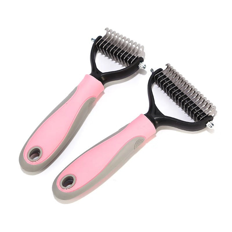 Stainless Double-sided Pet Brush - Top Shoppz