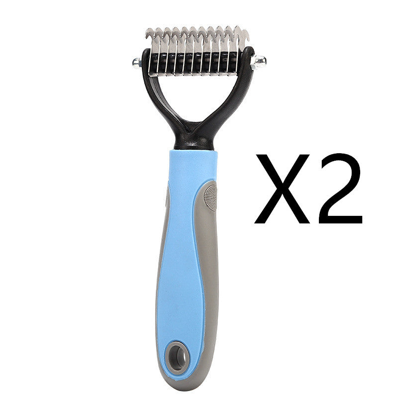 Stainless Double-sided Pet Brush - Top Shoppz