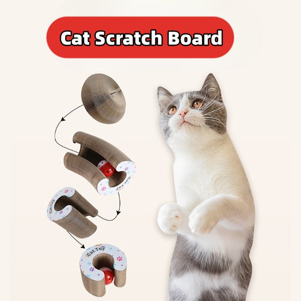 Magic Organ Foldable Cat Scratch Board Toy - Top Shoppz