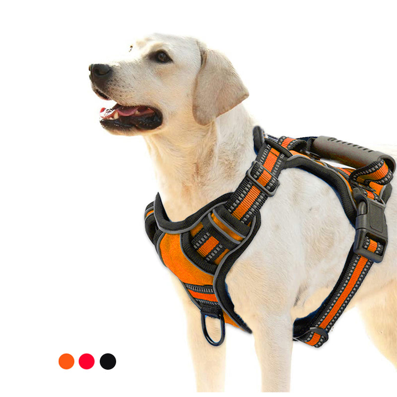 No Pull Breathable Reflective Pet Harness Vest - Top Shoppz