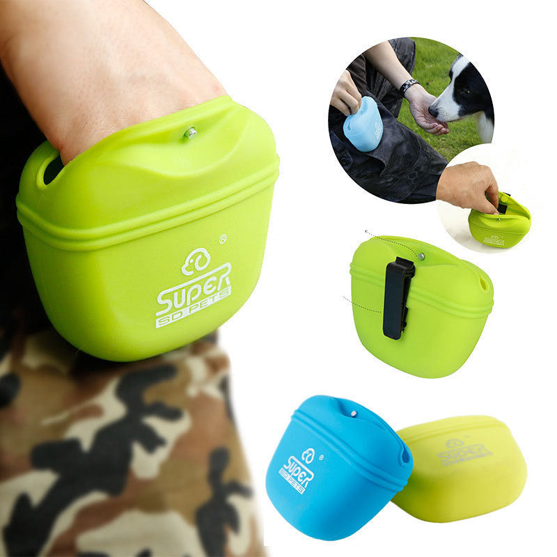 Silicone Dog Training Food Bag - Top Shoppz